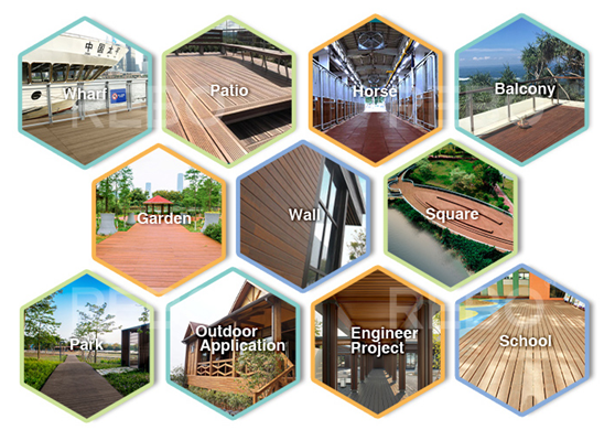 outdoor bamboo decking