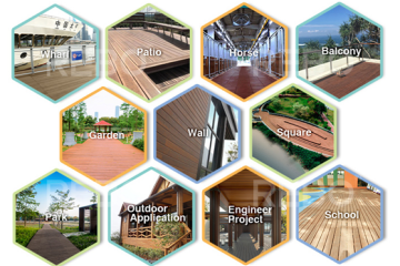 대나무 패널의 적용