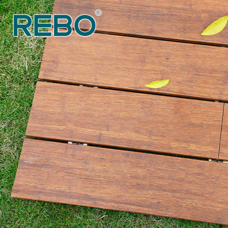 outdoor bamboo decking