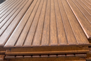 Piso de bambu pesado para áreas externas - uma escolha preferida para ambientes externos