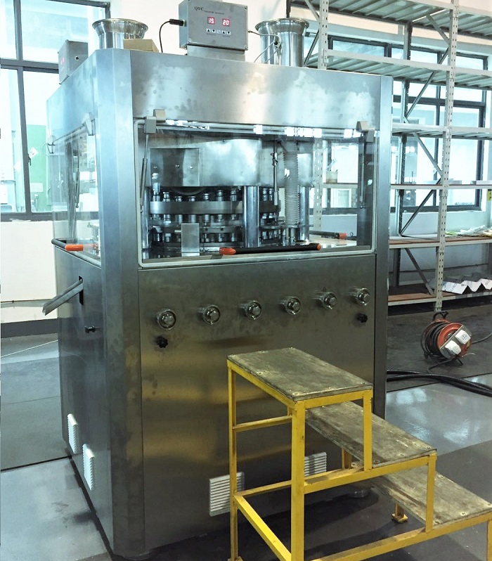 two color rotary tablet pressing machine
