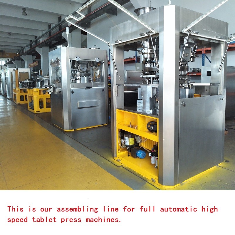 Assembling Line For Automatic Pill Press Machines