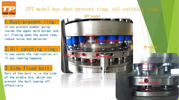 three-color tablet press machine