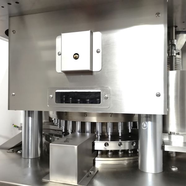 Rotary tablet press operation Rotary tablet press operation