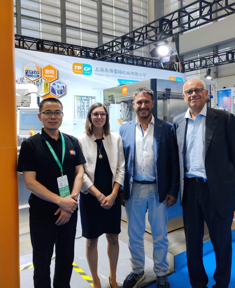 Shanghai Tablet Press meeting international visitors at CPHI and PMEC Shenzhen 2026