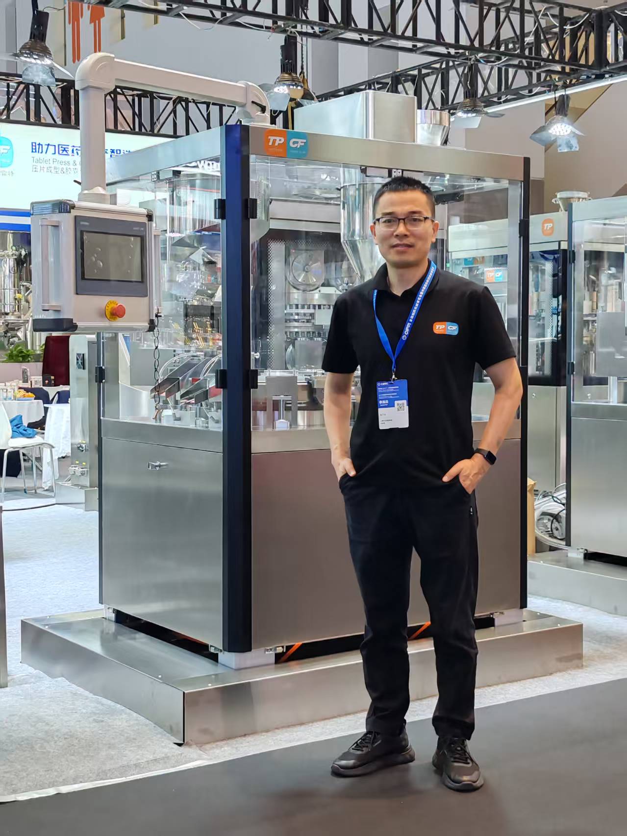 Shanghai Tablet Press representative with solid dosage equipment
