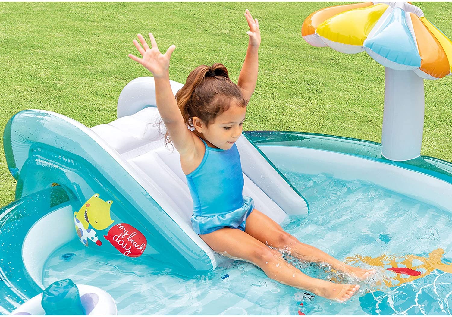 Bebe Animal Avec Piscine Gonflable En Forme De Toboggan 8 Low Prices Bebe Animal Avec Piscine Gonflable En Forme De Toboggan 8 Achats
