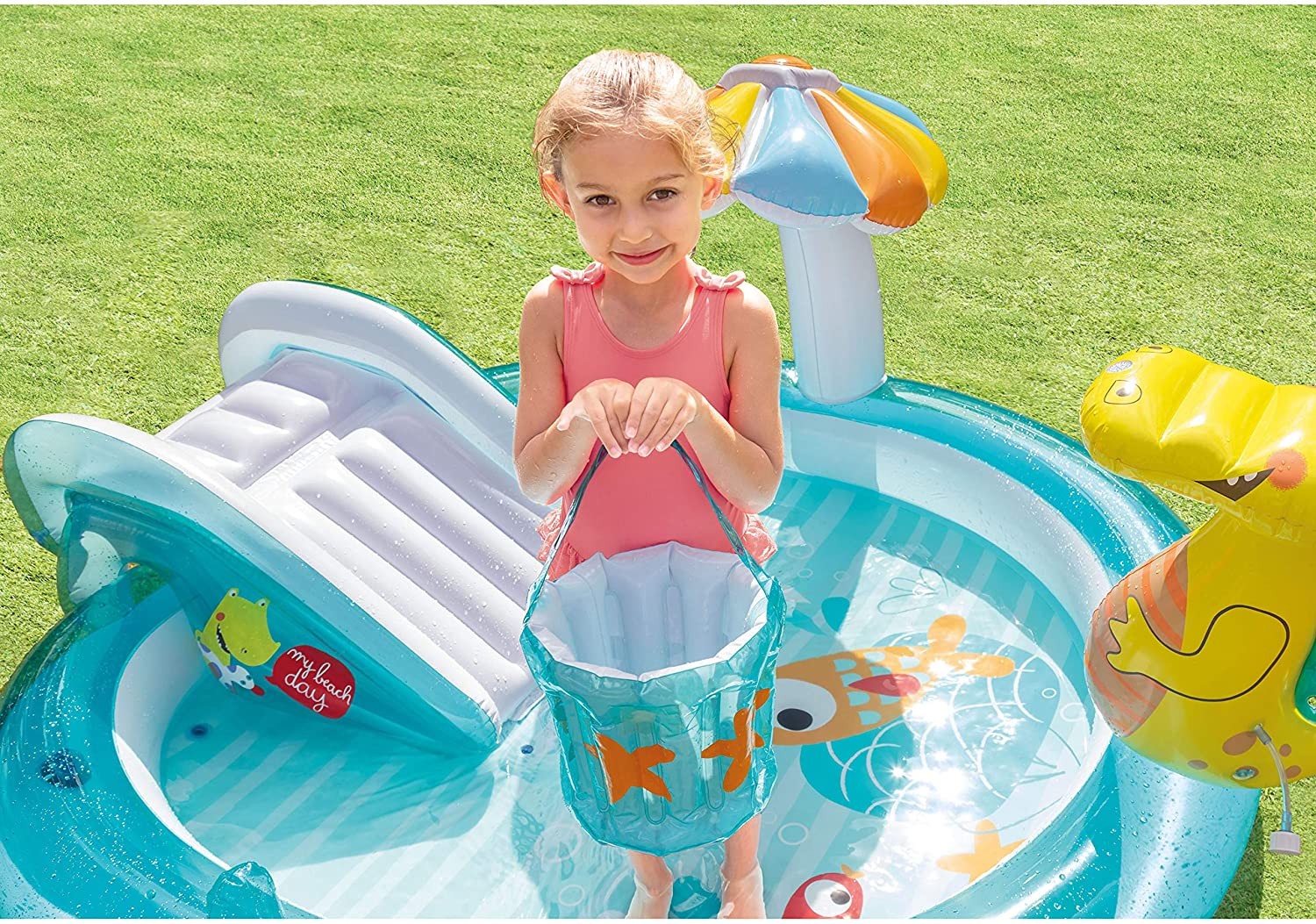 Bebe Animal Avec Piscine Gonflable En Forme De Toboggan 8 Low Prices Bebe Animal Avec Piscine Gonflable En Forme De Toboggan 8 Achats