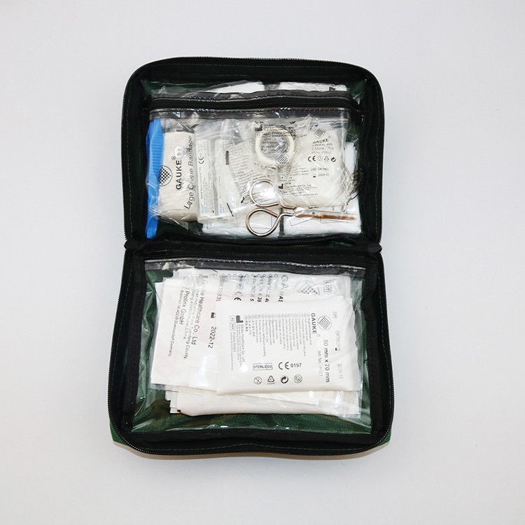 Kit di pronto soccorso standard del Regno Unito, kit di pronto soccorso BS8599-2, kit di pronto soccorso per auto e bici