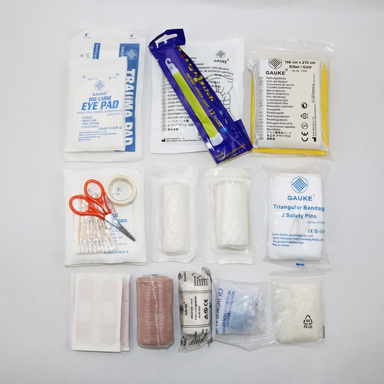 Kit medico completo portatile, kit di pronto soccorso tascabile per la sopravvivenza medica, kit di pronto soccorso approvato dalla FDA