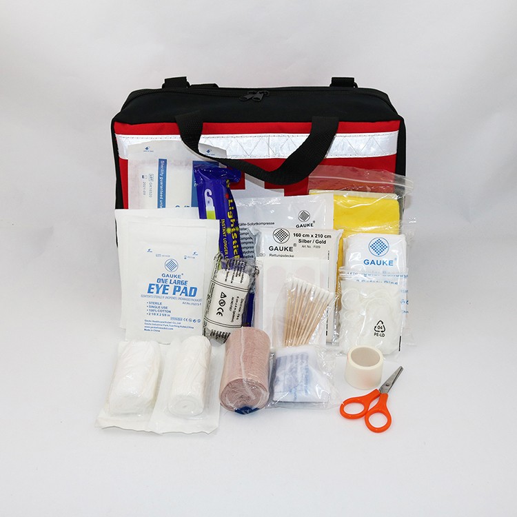 Portable comprehensive medical kit, medical survival pocket first aid kit, fda approved first aid kit