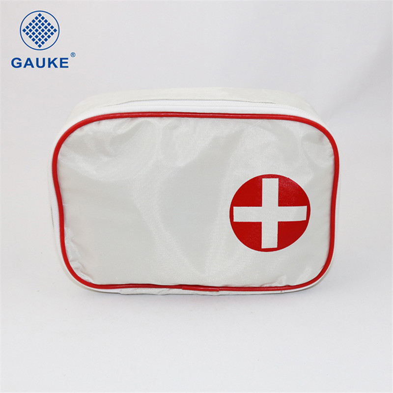 white first aid bag