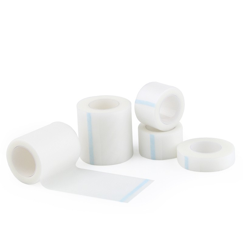 Rotolo di plastica in rotolo di nastro adesivo in cotone per uso medico