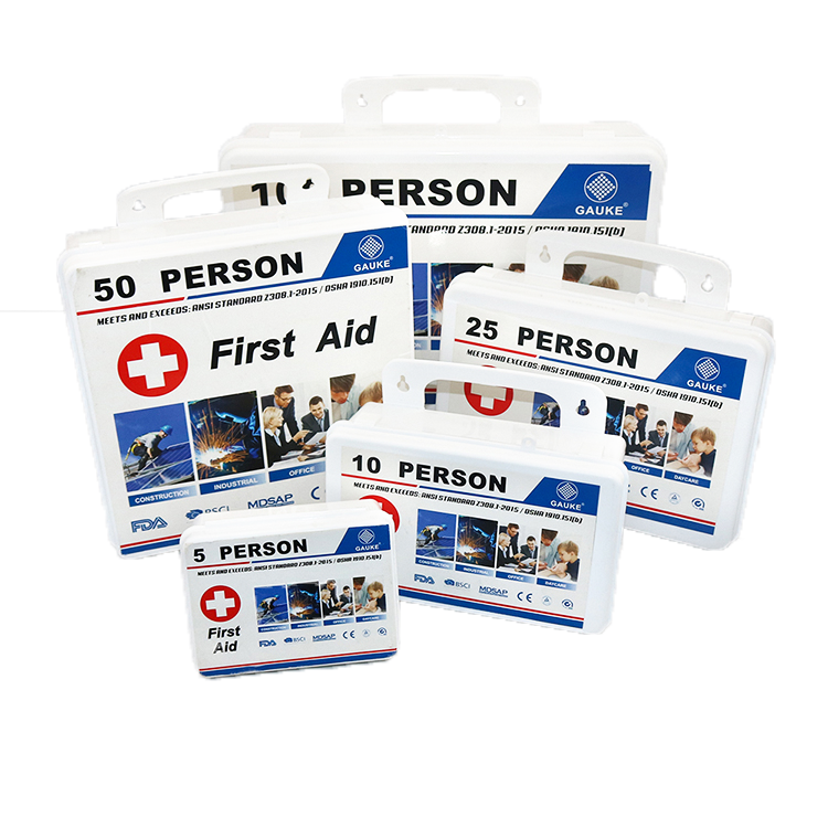Erste-Hilfe-Kasten für den Arbeitsplatz, Erste-Hilfe-Kasten für den Notfall, Erste-Hilfe-Kasten für den Notfall