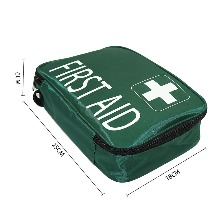 医療キットバッグ、緑の救急バッグ、救急キット緑