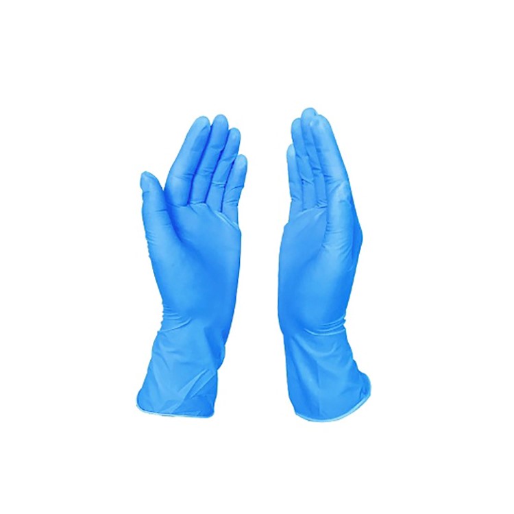 Нитриловые одноразовые перчатки