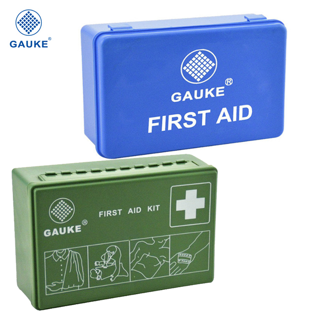 Boîte de premiers soins portable d'urgence en plastique