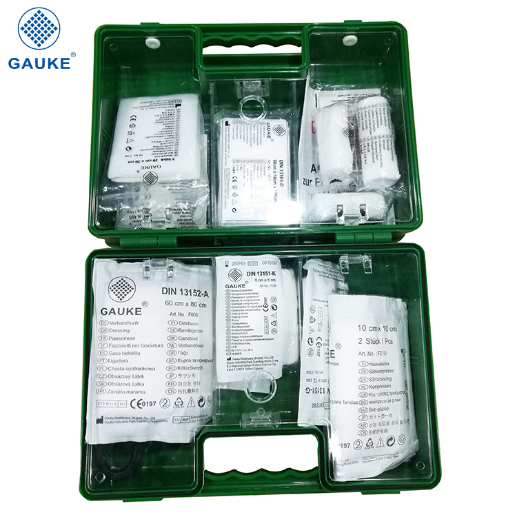 first aid kit din 13157