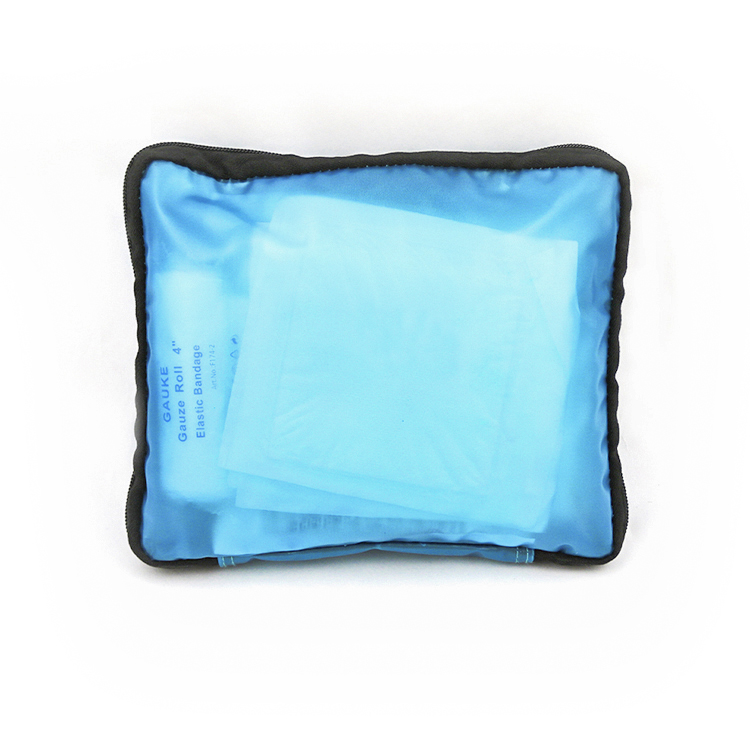 Kis gyári kék elsősegélykészlet táska