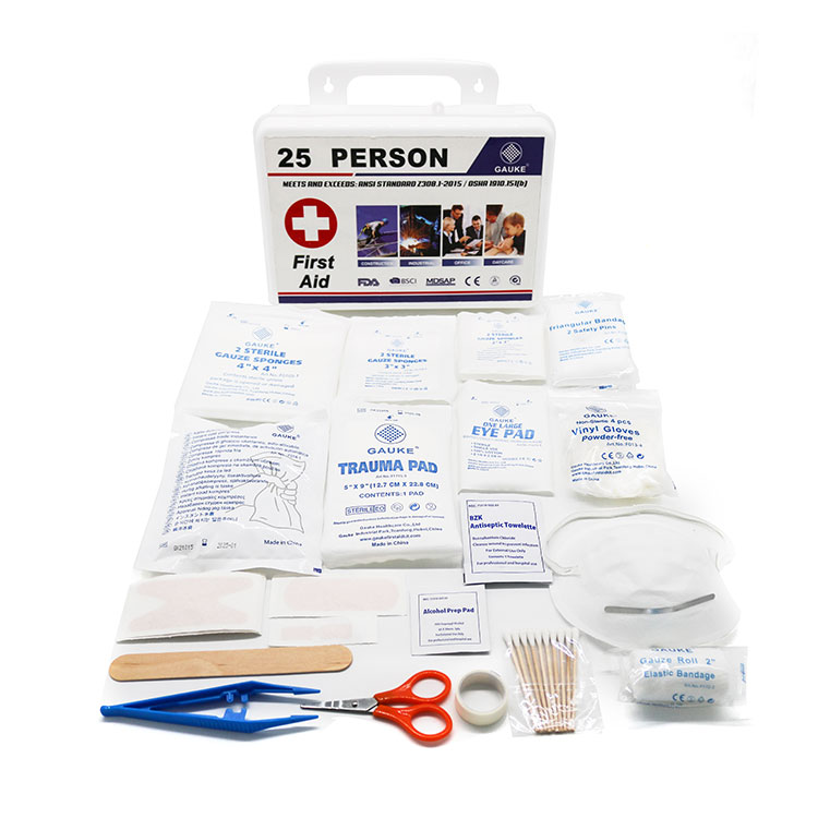 ansi first aid kit requirements 2022