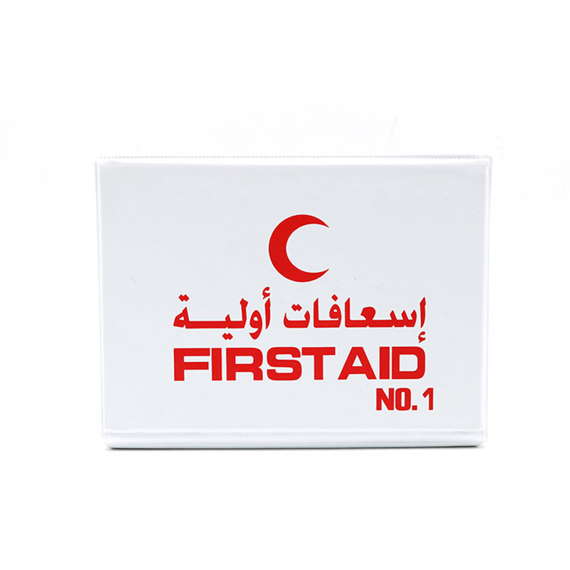 White first aid box