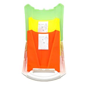 Warning vest with box