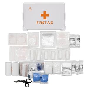 Multi purpose wall mountable industrial first aid kit for workplace
