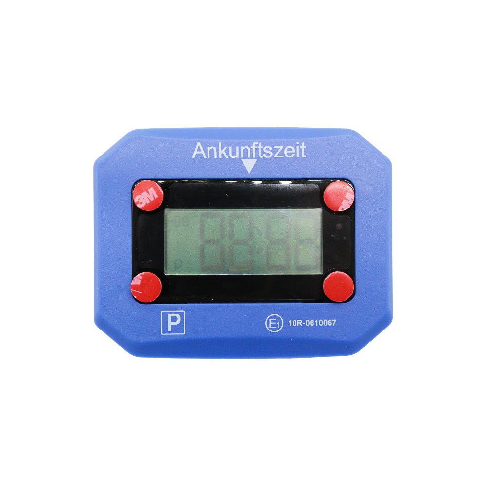 Electronic car parking disc/ timer with KBA approval