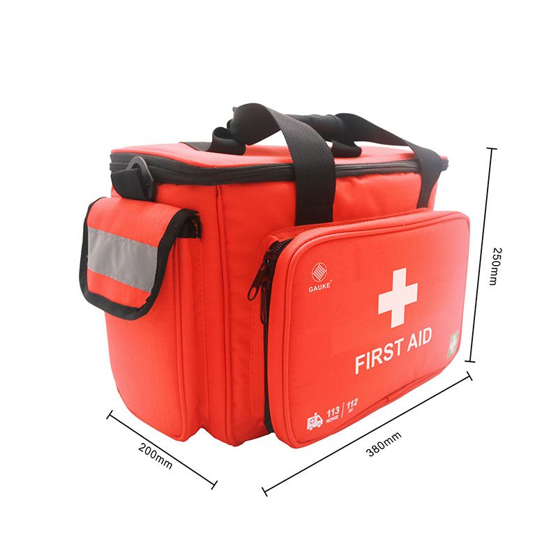 Keep at least one first-aid kit in your home and one in your car