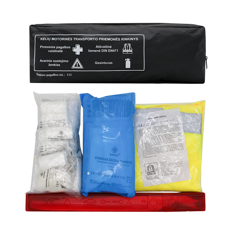 Car first aid kit supplies