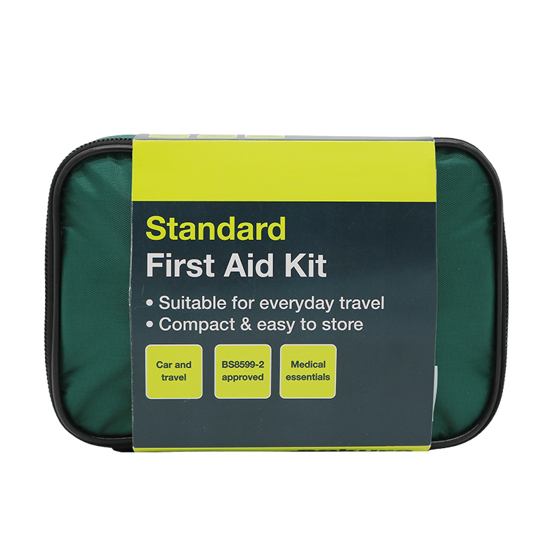 Car first aid kit with logo