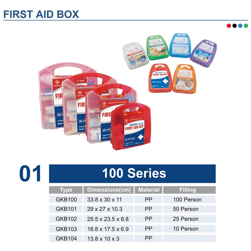 first aid box medical