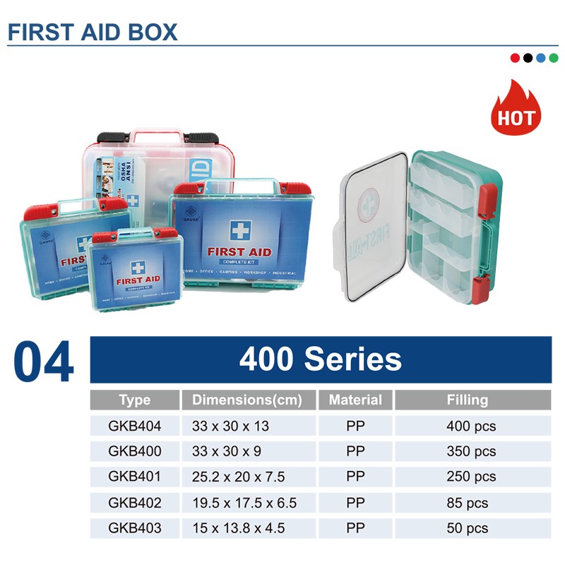 first aid box medical