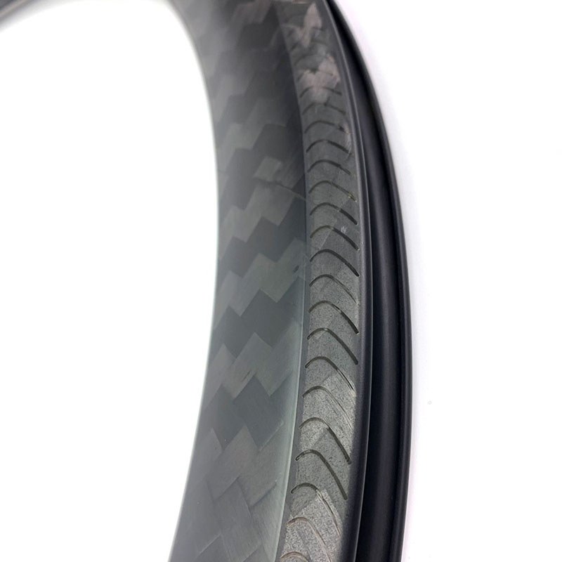 Road Bike Rims 55mm Tubeless 27mm Width