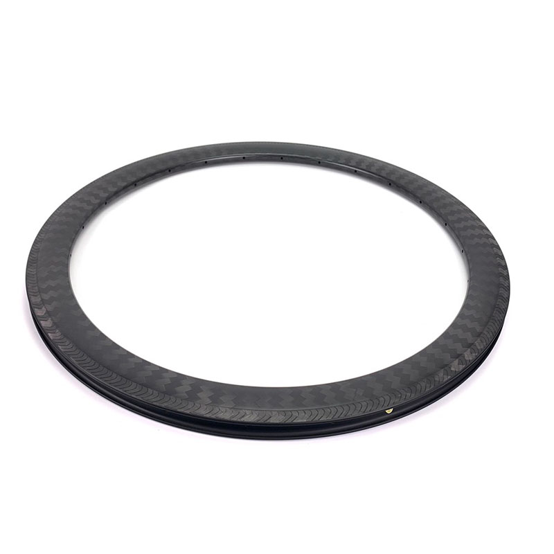 Road Bike Rims 55mm Tubeless 27mm Width