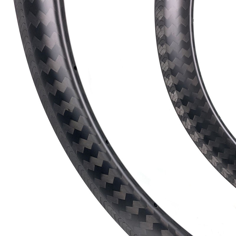 Road Bike Rims 55mm Tubeless 27mm Width