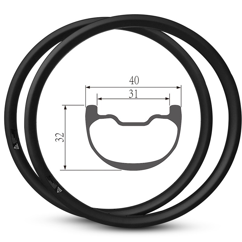 27.5er Enduro Rims 40mm Width 32mm Depth