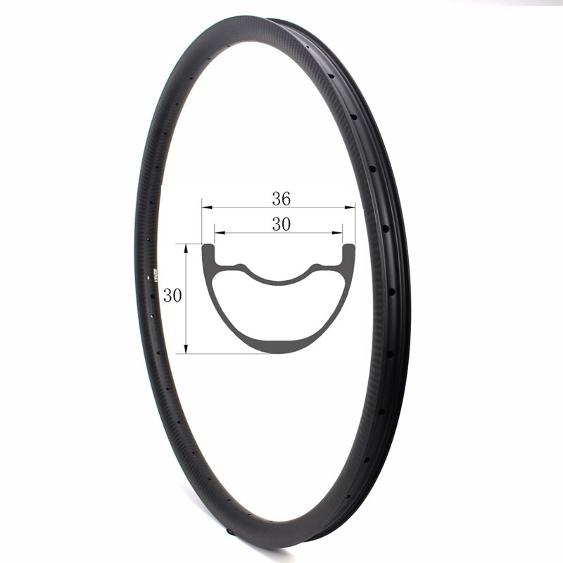 27.5er 650B Mtb Rims Xc Bike 36mm Width 30mm Depth All mountain