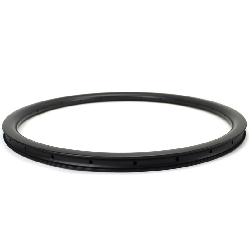 700c Carbon Cycrocross Bike Rims 35mm depth 32mm outer width Aero Shape