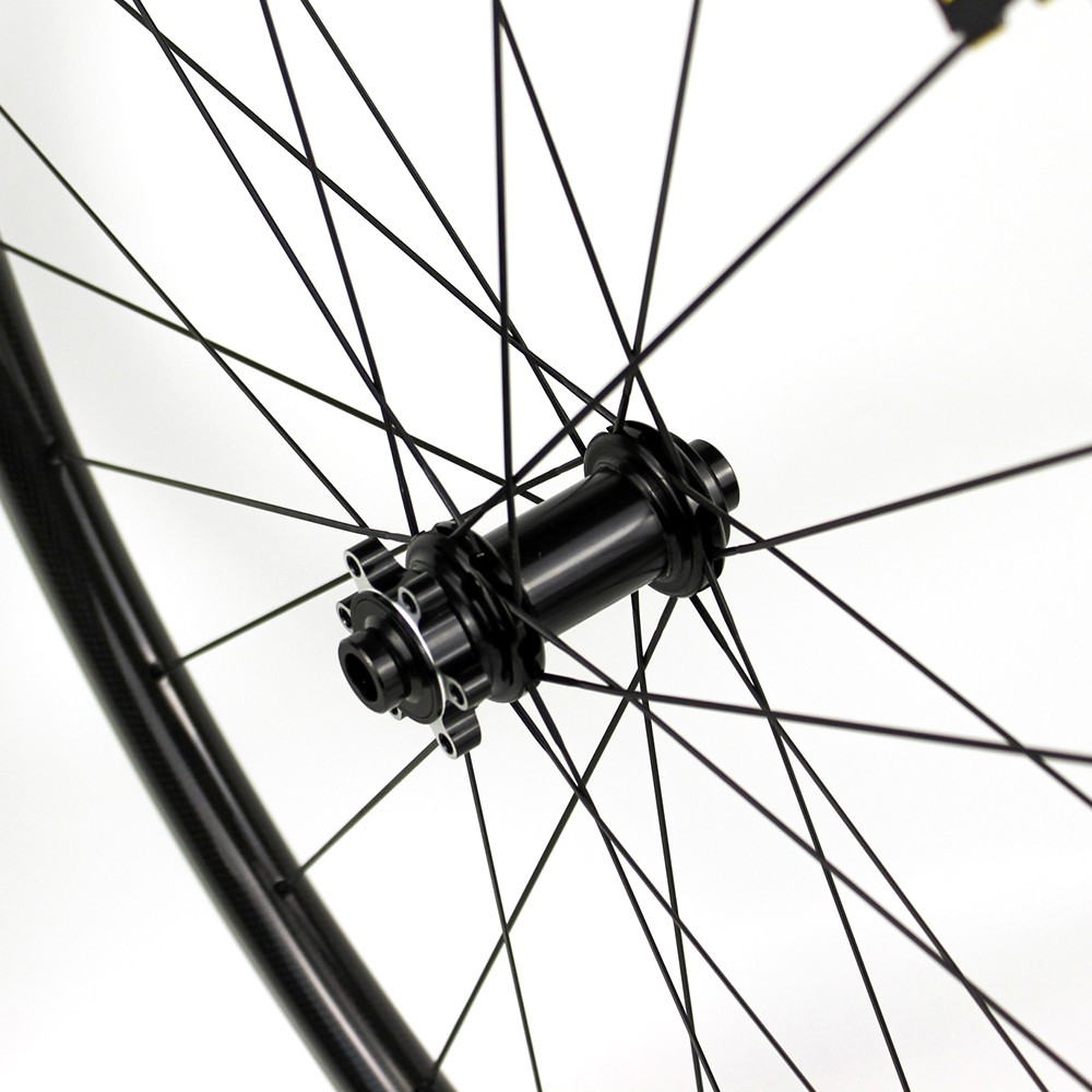 30mm road disc wheelset 28mm width Powerway Cx32 Disc Brake Hub Front 12*100 Rear 12*142