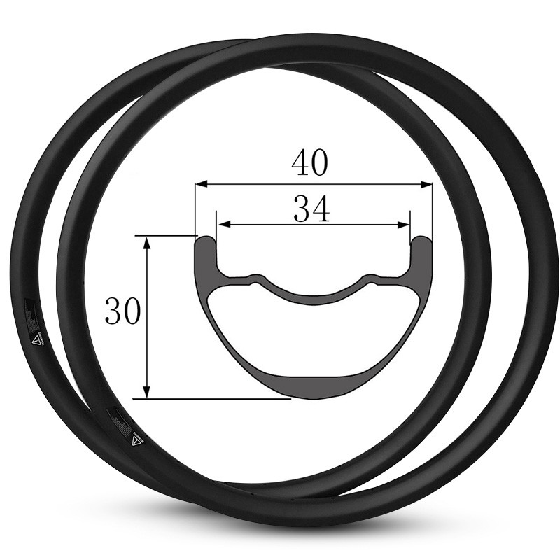 27.5er Mtb AM Rims 40mm Width 30mm Depth