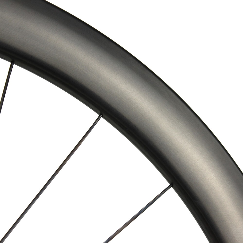 2021 UNC 700c carbon rims 45mm original natural carbon surface Ultralight