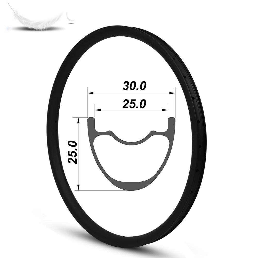 27.5er Carbon Xc Rims 30mm Width 25MM Depth Symmetric