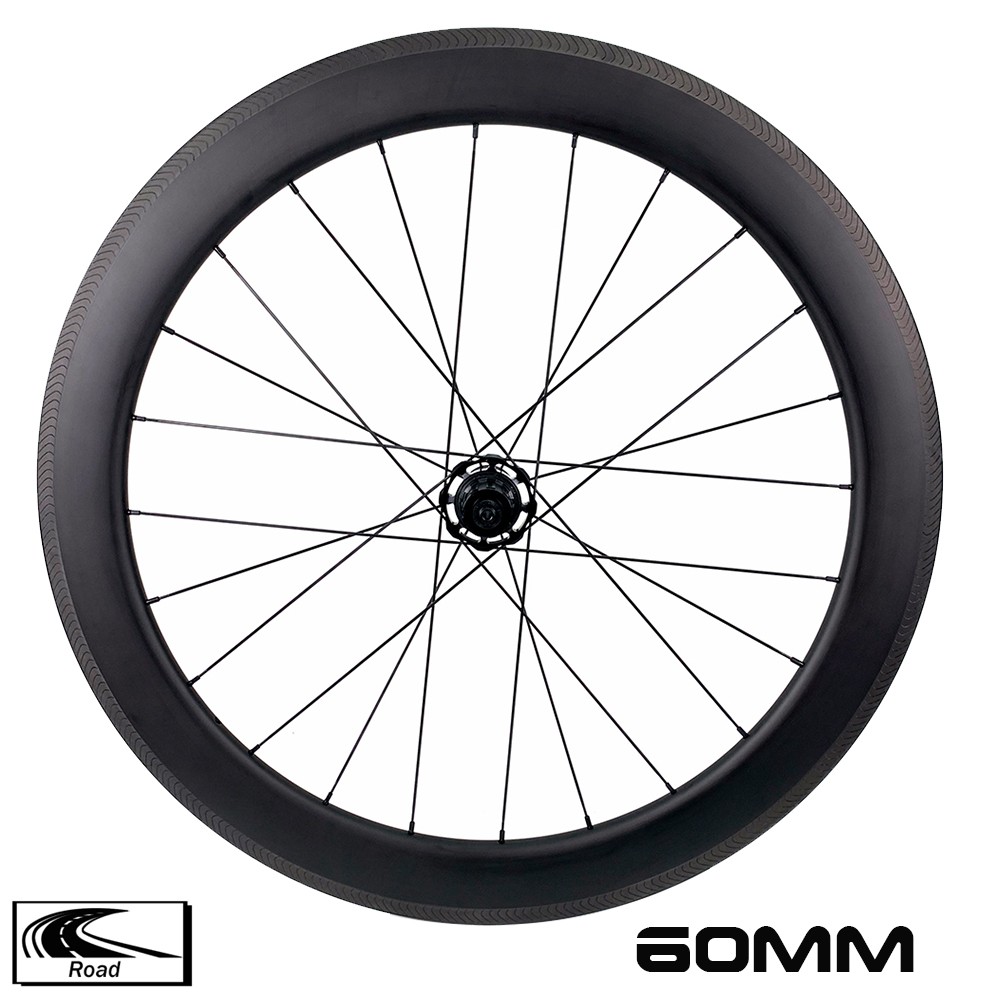 YAR60-02 RA18 Triathlon wheelset 60mm depth 28mm width Ceramic Bearing Hub Cycle Carbon Wheels