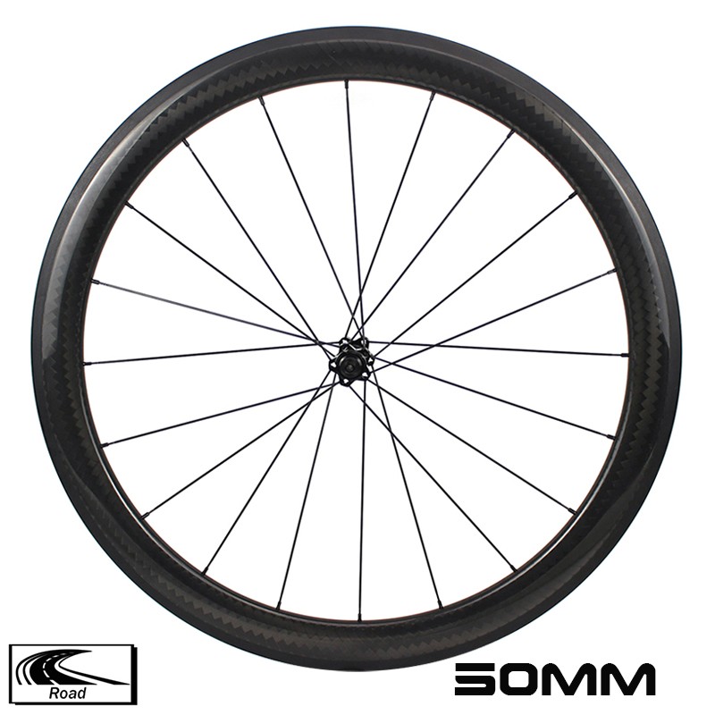 YAR50-02 Cycling Wheelset 50mm Depth 27mm width Aero Carbon Wheelet