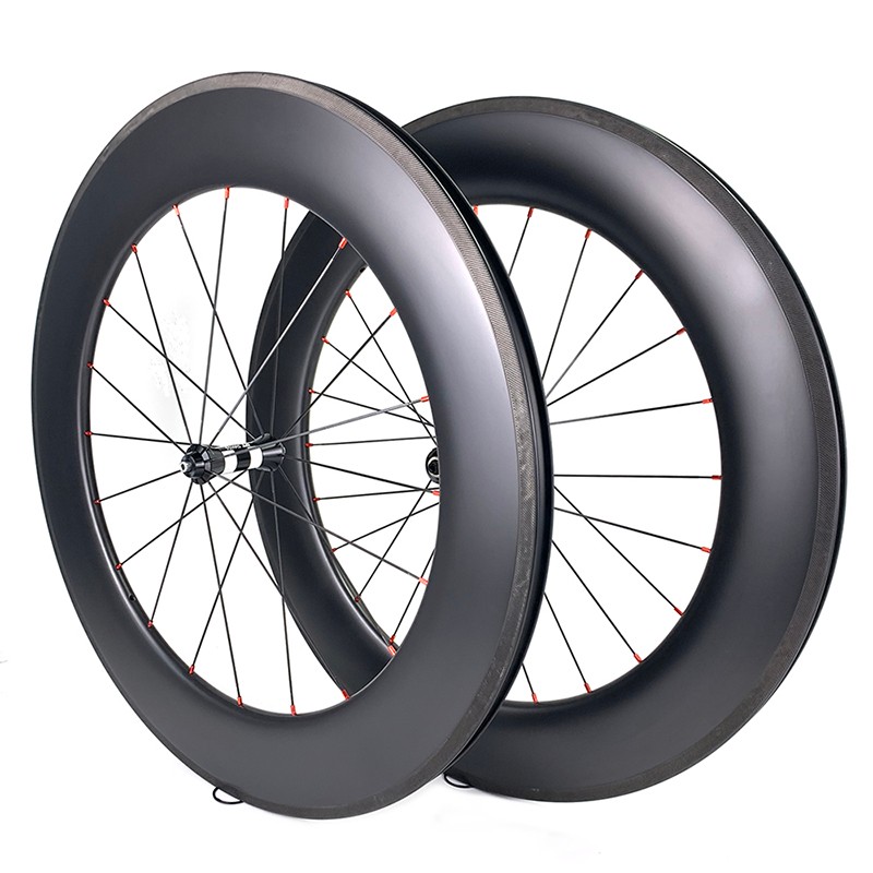 YAR82-01 RAOD bike wheelset Triathlon 82mm depth Carbon Wheelset dt swiss 350 hub