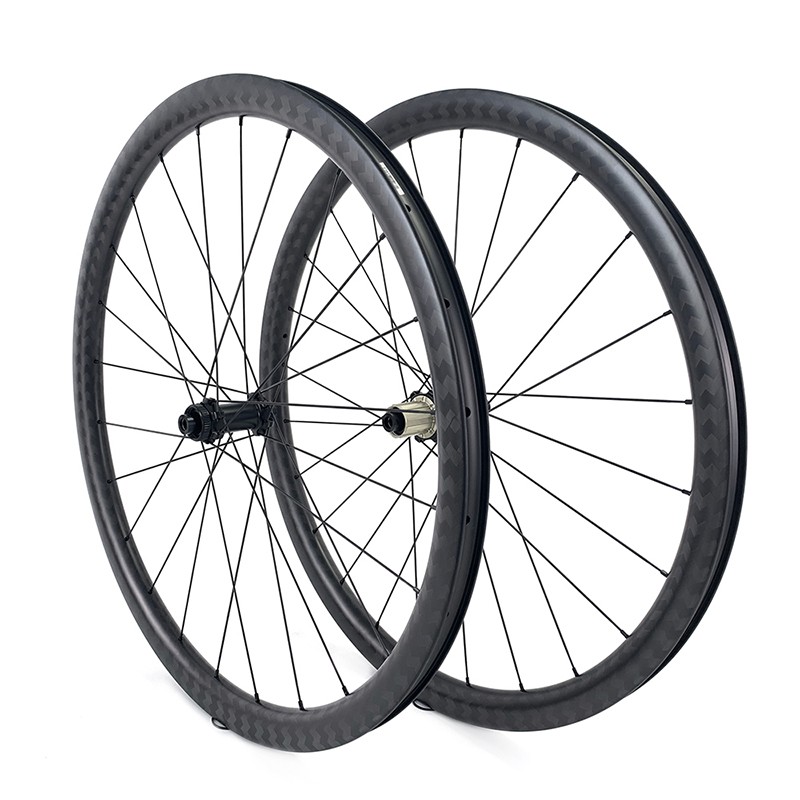 700c Carbon Cycrocross Bike Wheelset 35mm Depth 32mm outer width gravel wheelset