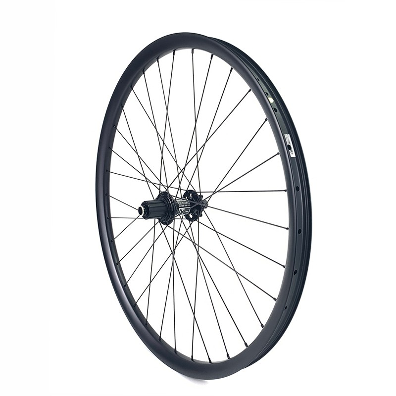 29er Trail Carbon Wheelset 35mm Width hookelss type 25mm depth xc am wheelset