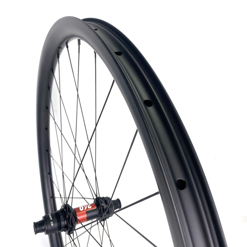 29er Wheelset 27mm Width Hookelss XC Rims 23mm width asymmetric type symmetric