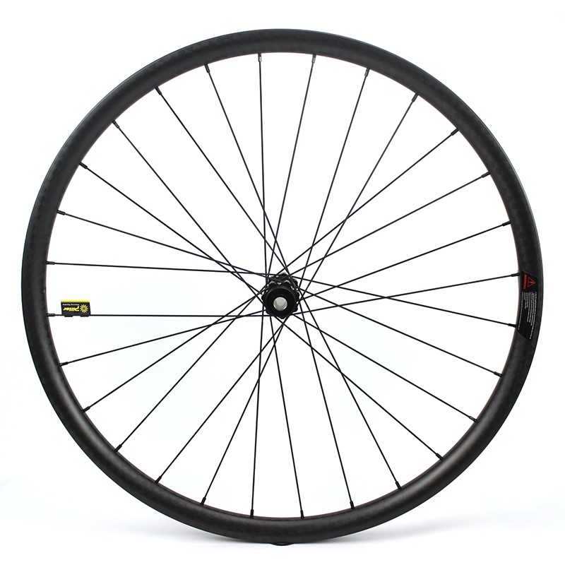 29er Mtb Rims 24mm Depth 24mm Width Xc wheelset symmetric 12k weave